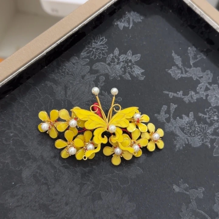 醋酸铁合金鹅毛仿点翠
