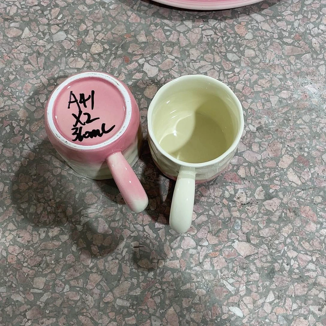 瓷片微瑕陶瓷餐具套装41