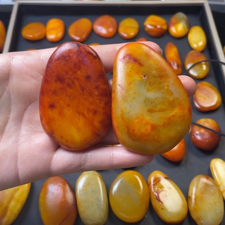 美***）和田玉未镶嵌颈饰