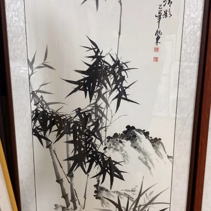 【闪购商品】国画手绘国画带框122.62