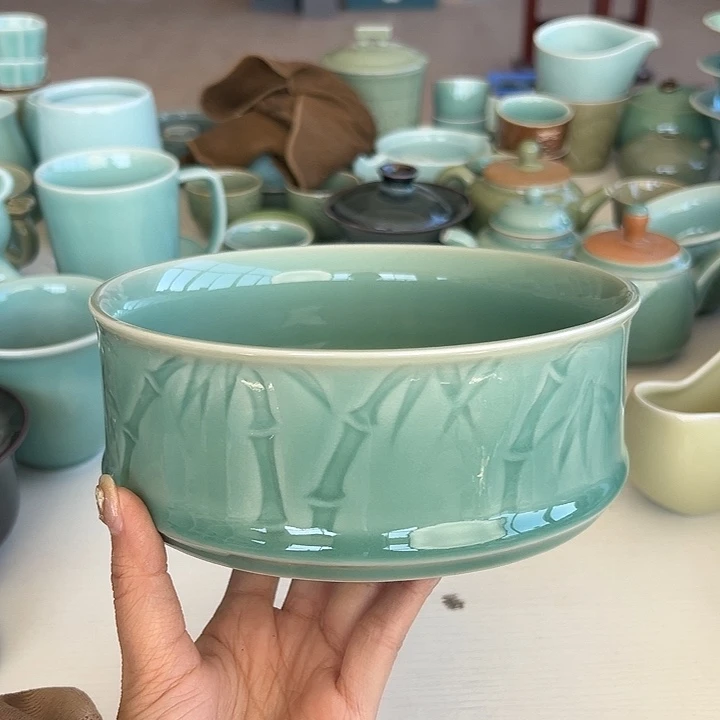 小米茶器龙泉青瓷