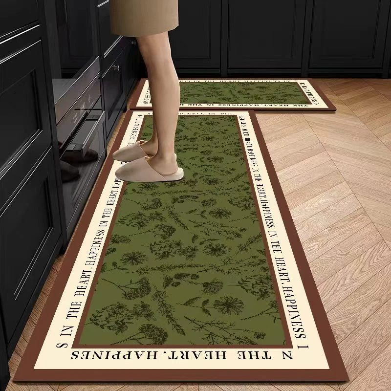 万花丛中系列厨房地垫家用防滑耐磨吸水家用脚垫MXJ