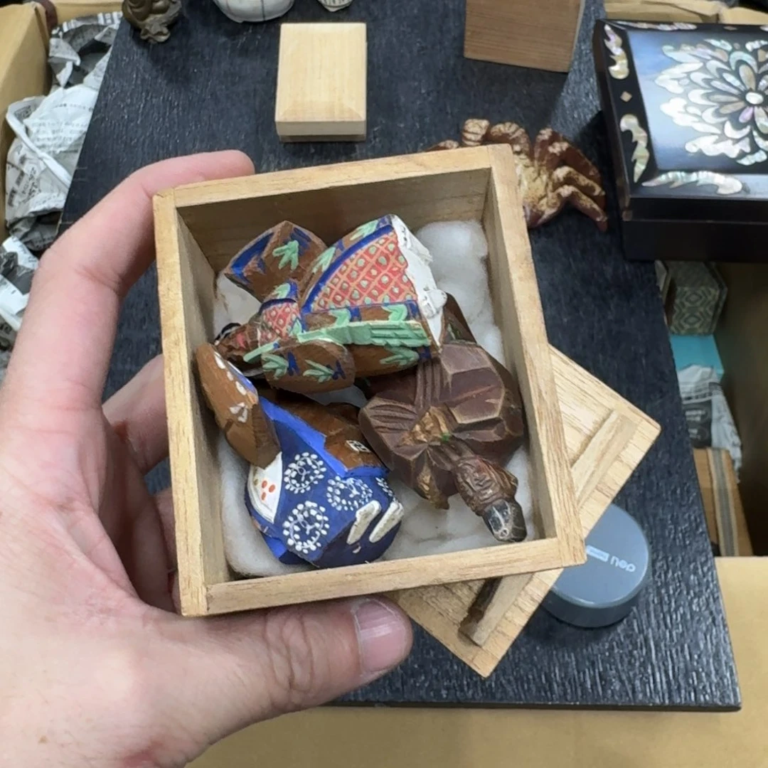 南***～木日本中古艺术品摆件