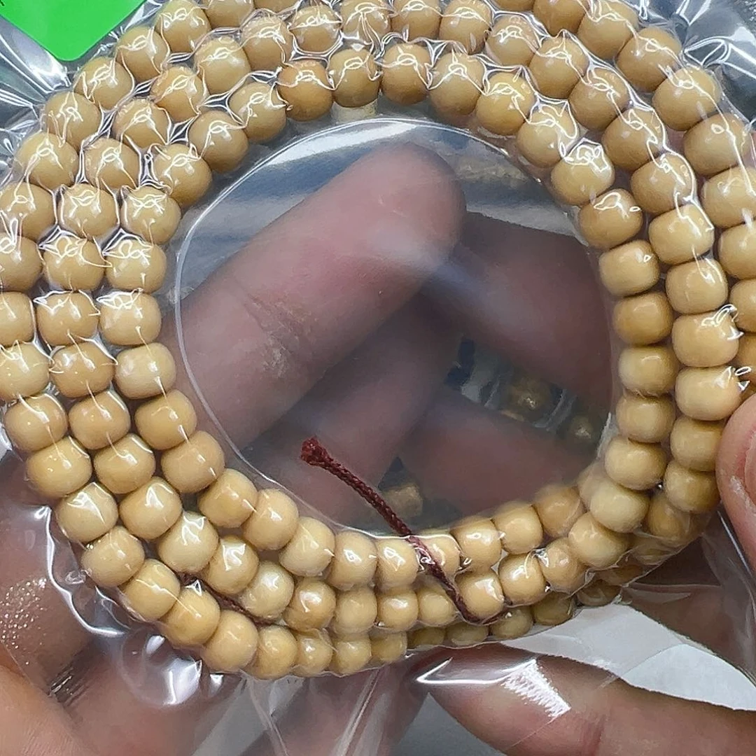 星月菩提手串18傲世糯冰龙脊梯田108-76