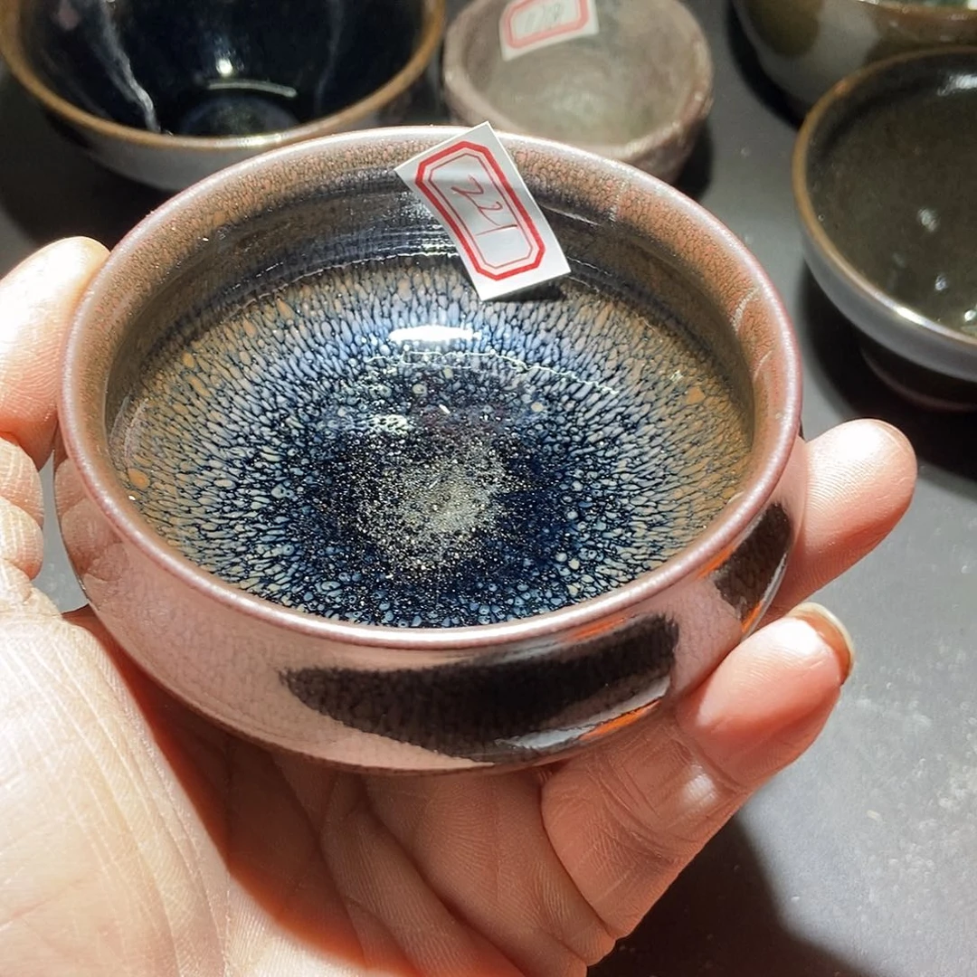 茶盏野*221 建窑军阳建盏微瑕