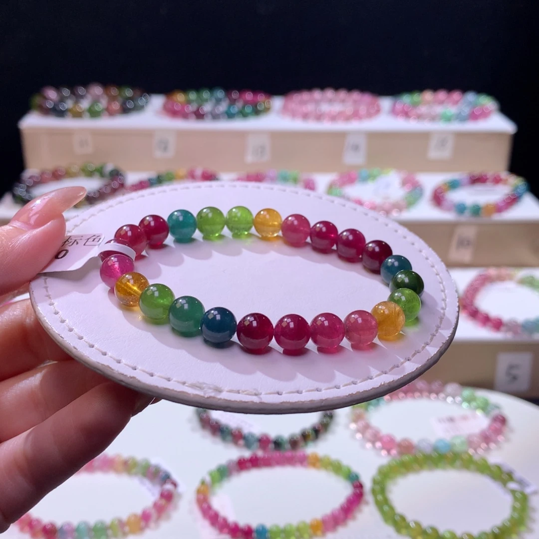 未镶嵌手链碧玺碧玺