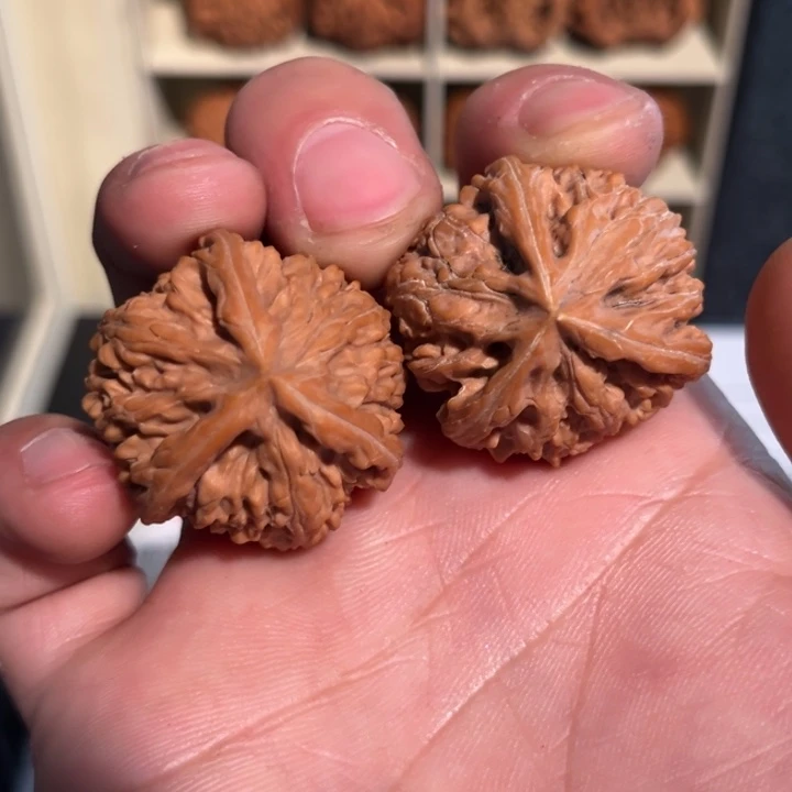 把件文玩核桃玉龙粗筋三棱