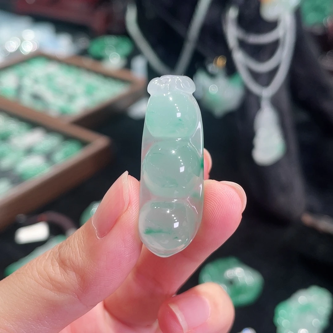 石英质玉未镶嵌吊坠(不含链)