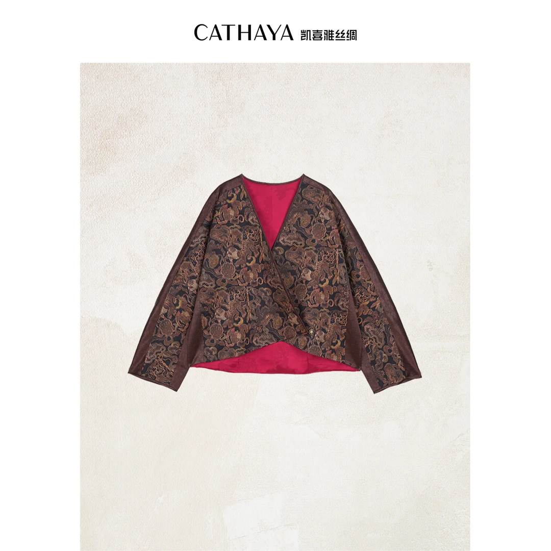 CATHAYA/凯喜雅新中式国风外套FLK2FWJM545