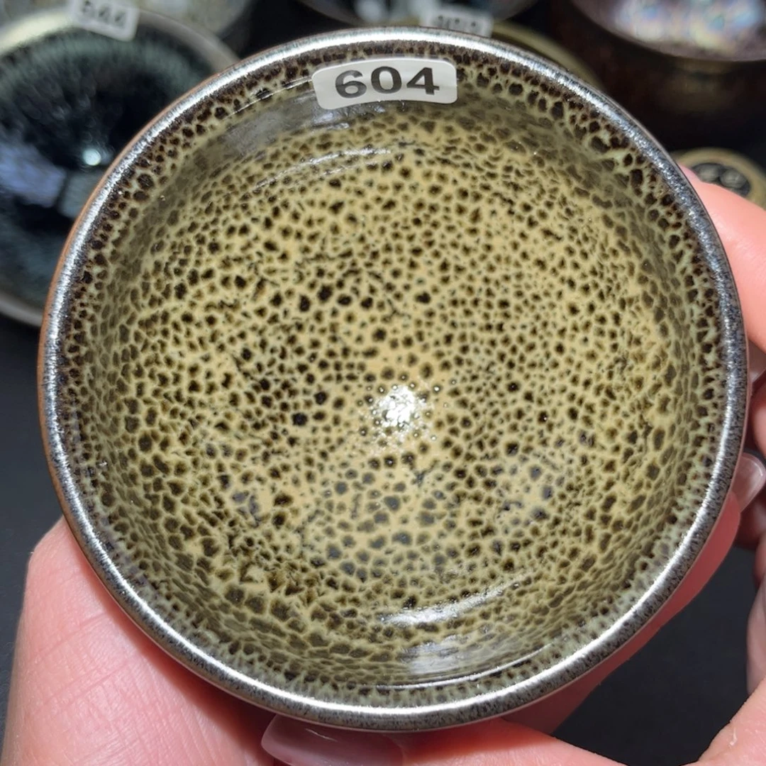 茶盏604 建盏单盏放大漏……