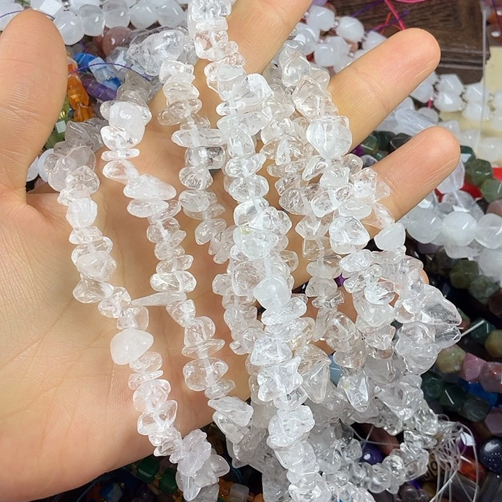 查罗石合金散珠白水碎石一条
