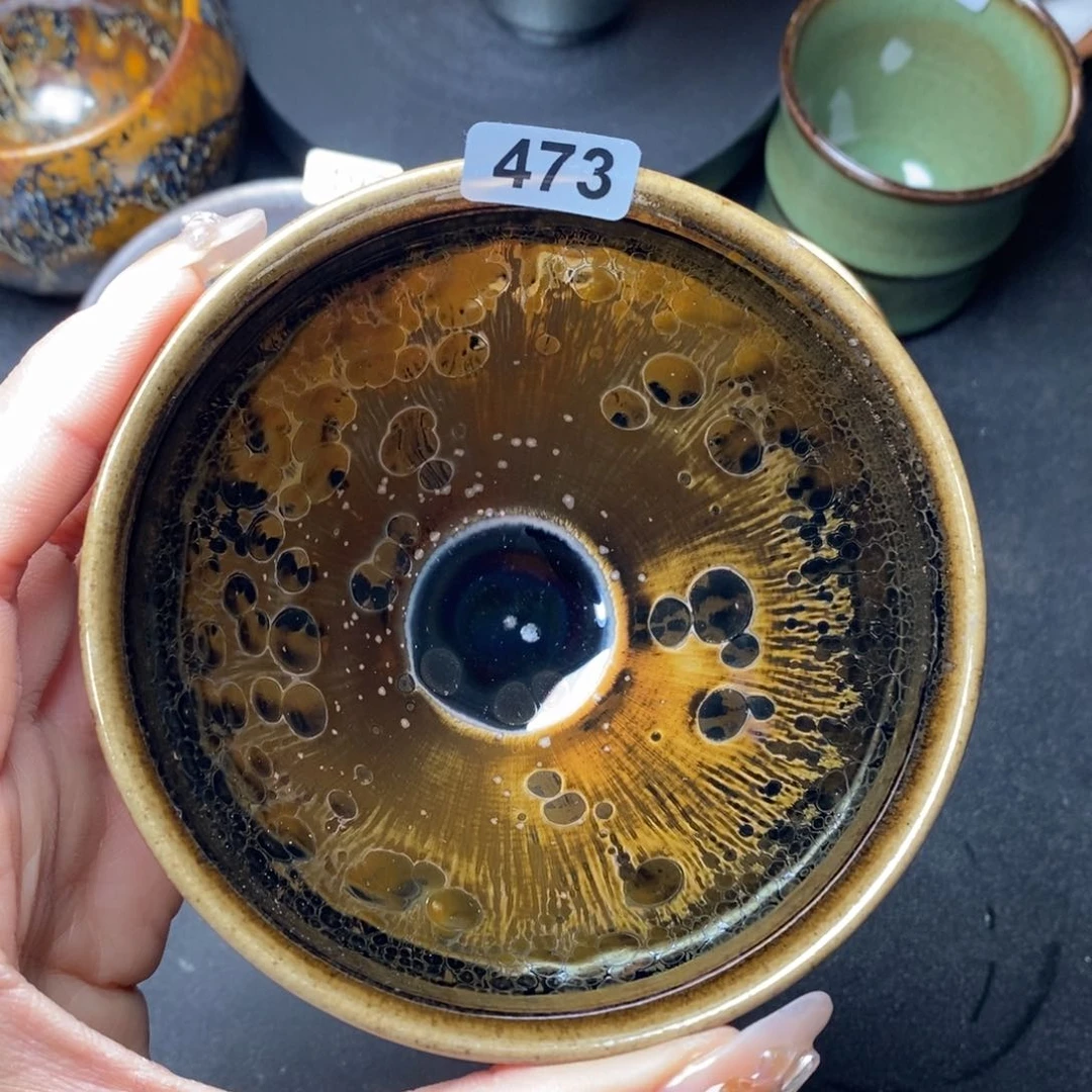 茶盏建窑建盏主人杯473