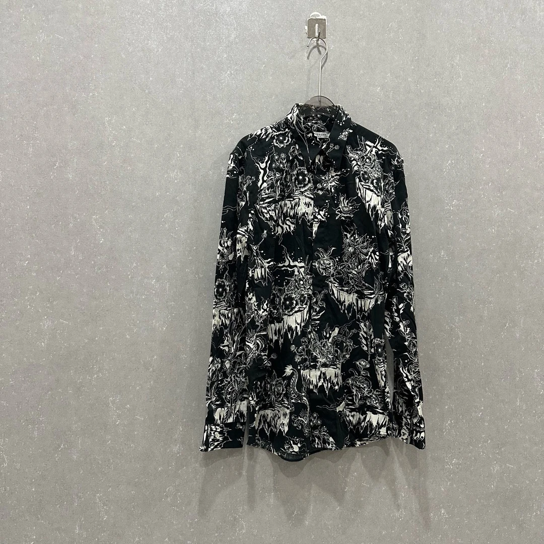 99新 Givenchy/纪梵希 纯色满印图案立领长袖 38码/003501