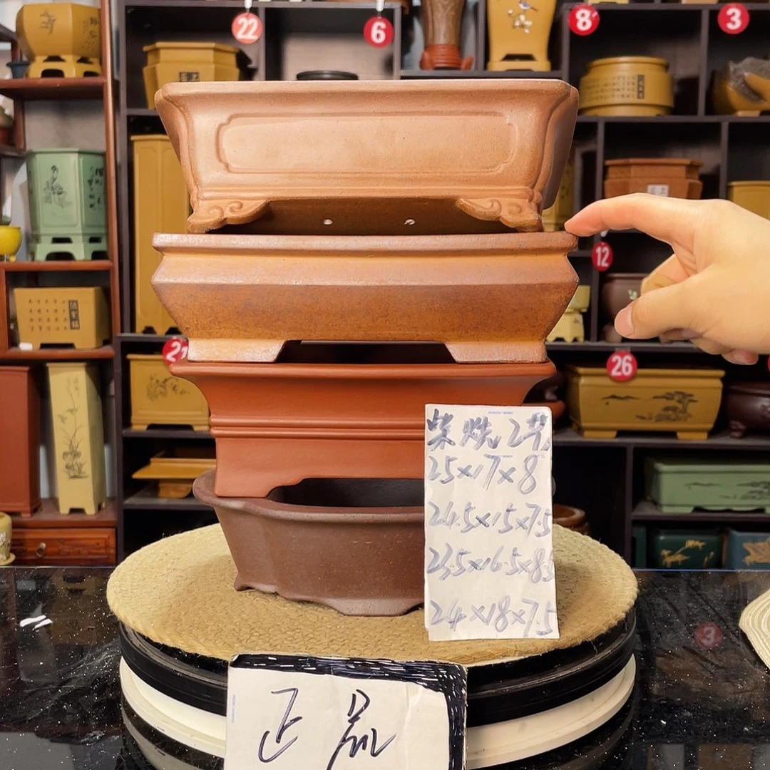 D-盆尚好紫砂花盆