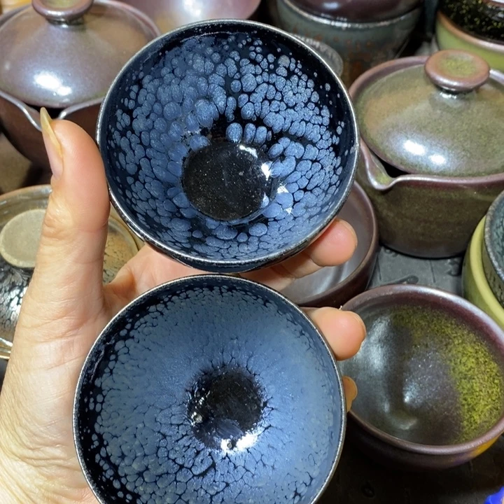 茶盏建阳建盏微瑕油滴