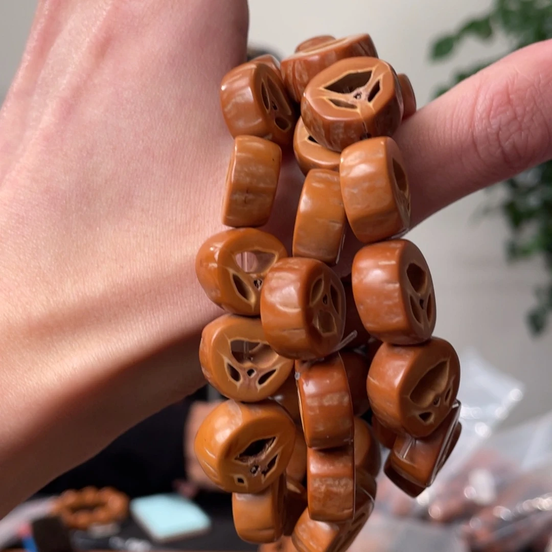 橄榄核手串鬼脸手串