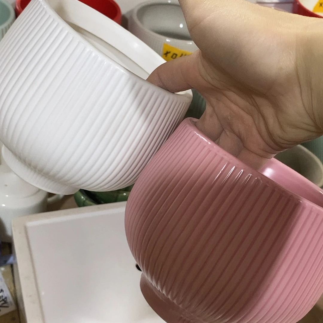 陶杯子陶盆有孔 瑕疵介意勿拍