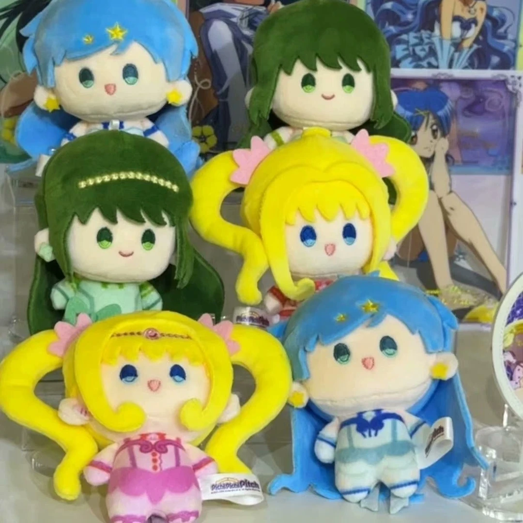 人鱼的旋律周边BW上海展莉娜波音露亚毛绒努努棉花娃娃10cm同人