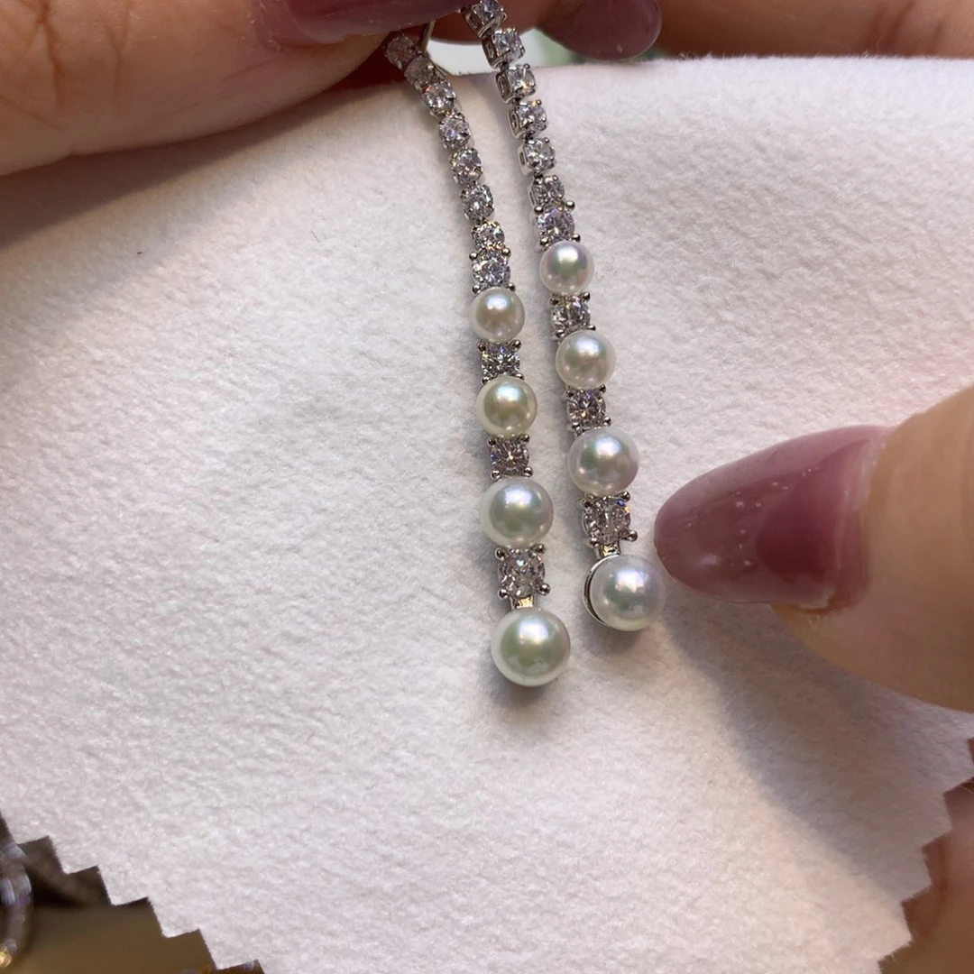 未镶嵌耳饰海水珍珠