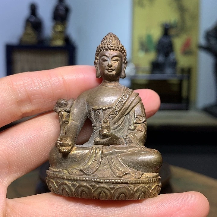 铜张*小佛摆件 茶宠