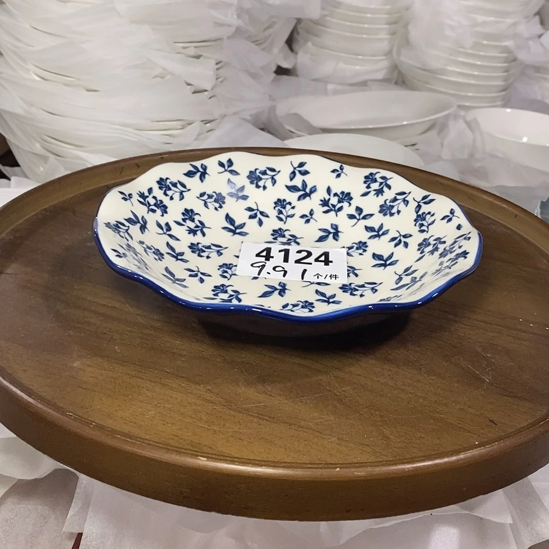 搪瓷微瑕外贸陶瓷4124