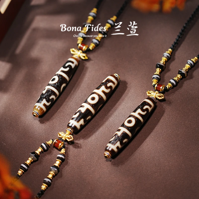 【兰萱 • 新玛瑙上肯工艺系列】莲师吊坠款 多样性发货 只发其一　54