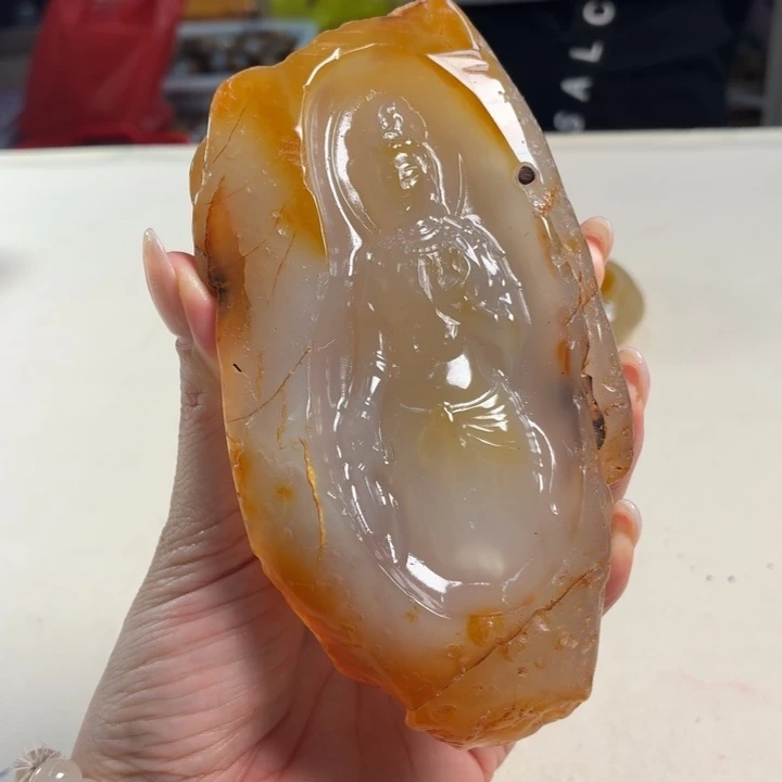 玛瑙/玉髓未镶嵌吊坠(不含链)