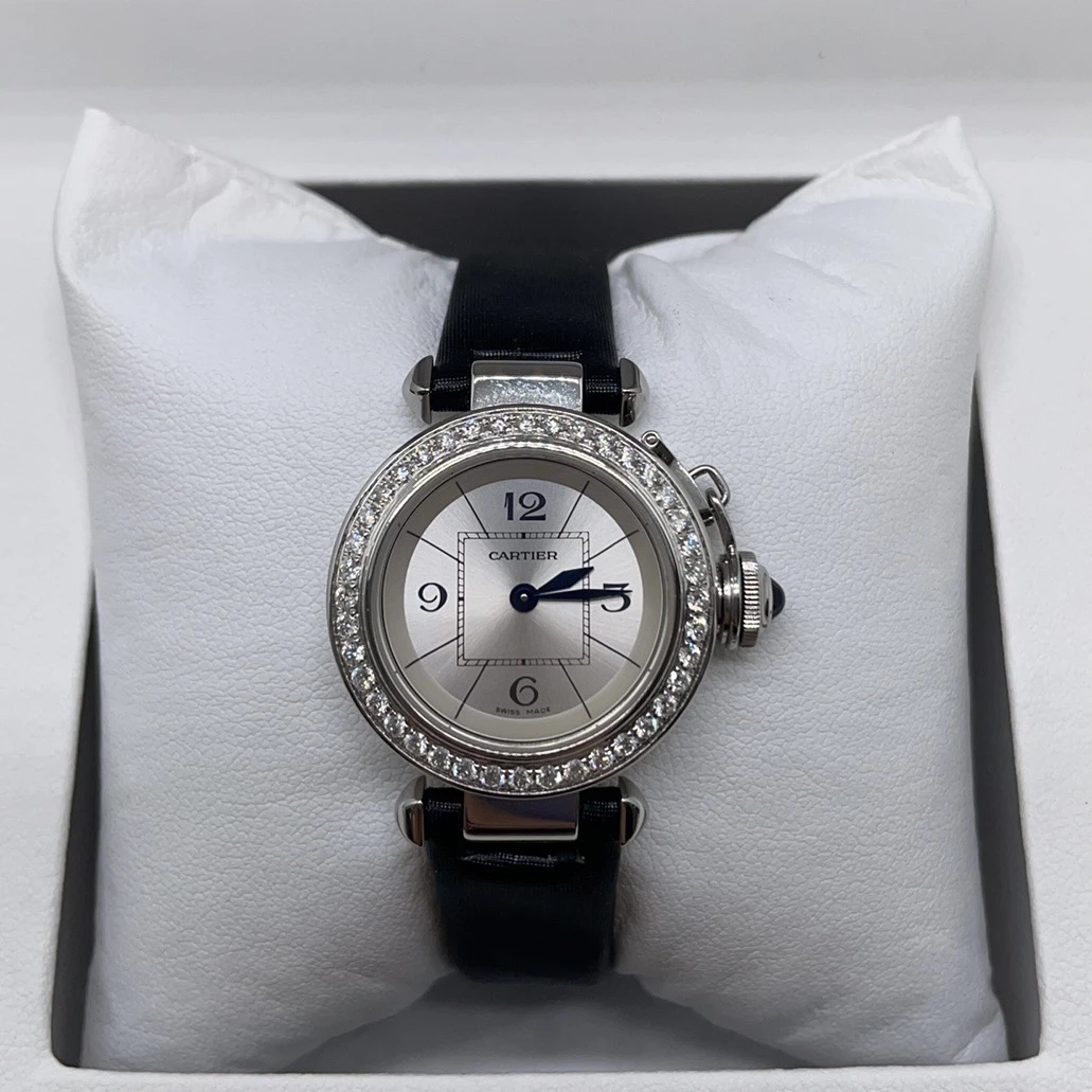 95新 Cartier/卡地亚 帕莎系列 27mm 石英 二奢女表正品