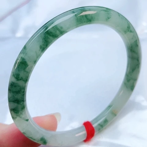 未镶嵌手镯翡翠51圆条882486