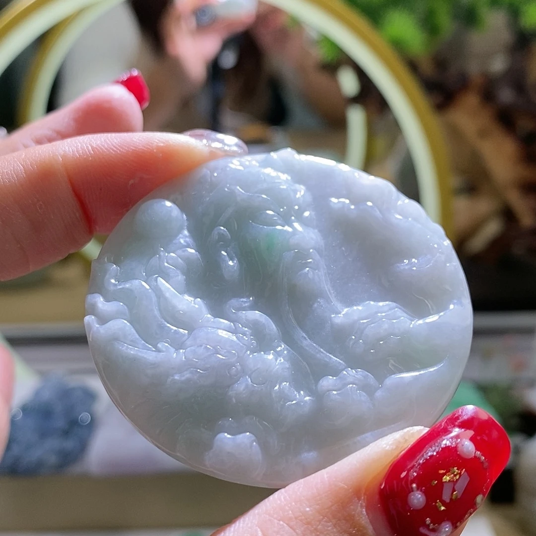 【闪购商品】翡翠颈饰未镶嵌关公