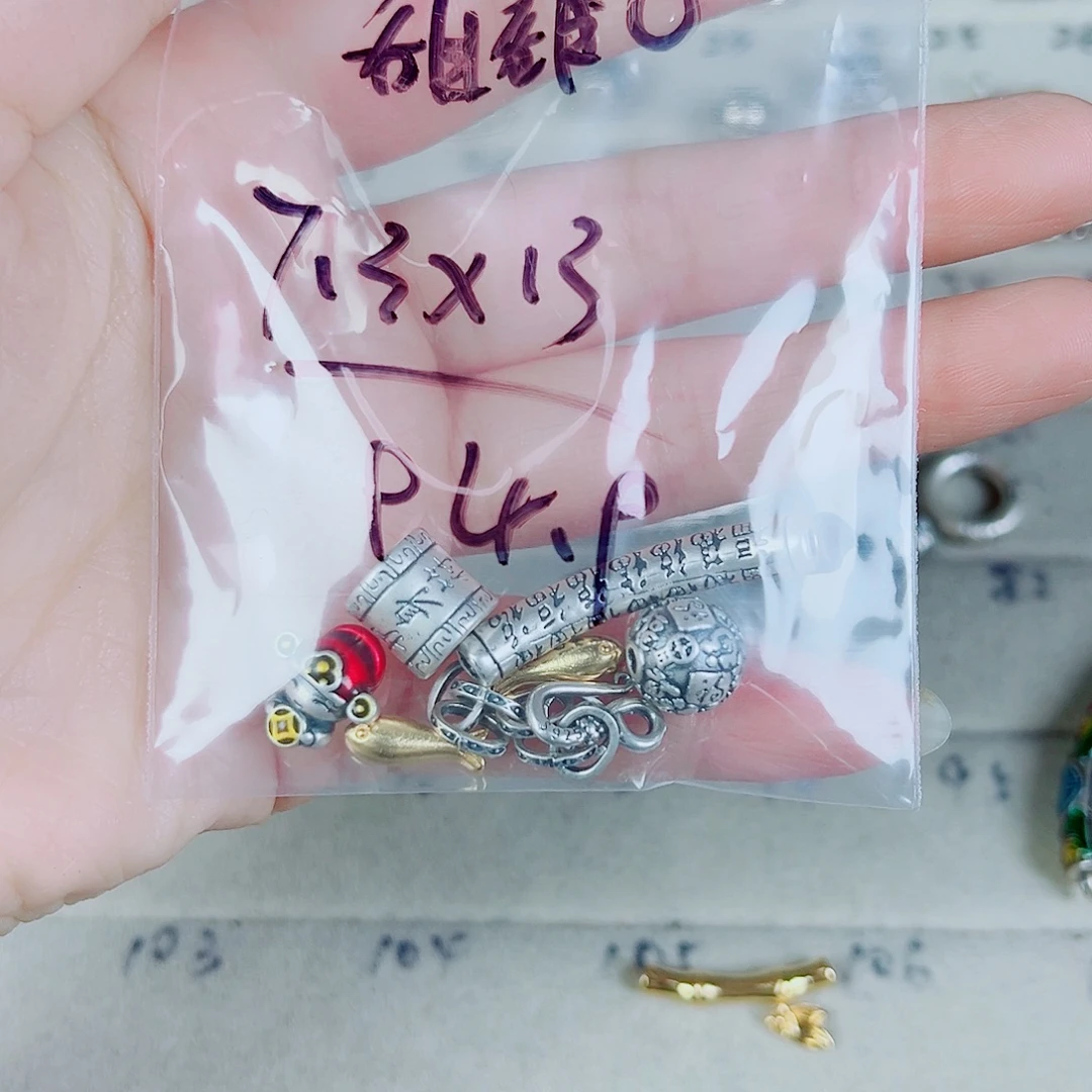 珐琅足银足银手链