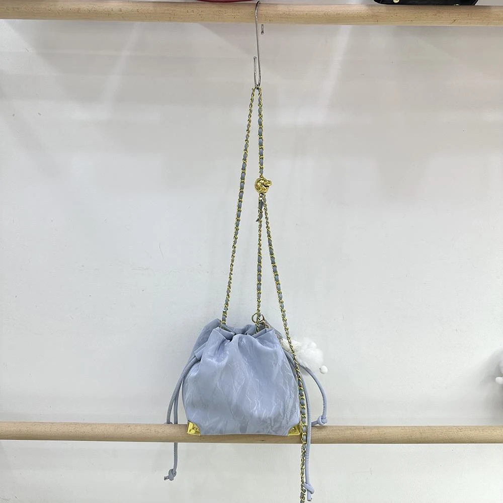 新款氛围感迷你小巧水桶包今年流行超火链条包时髦单肩斜挎包