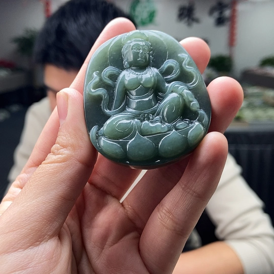 和田玉颜色多样性发拍一发一未镶嵌