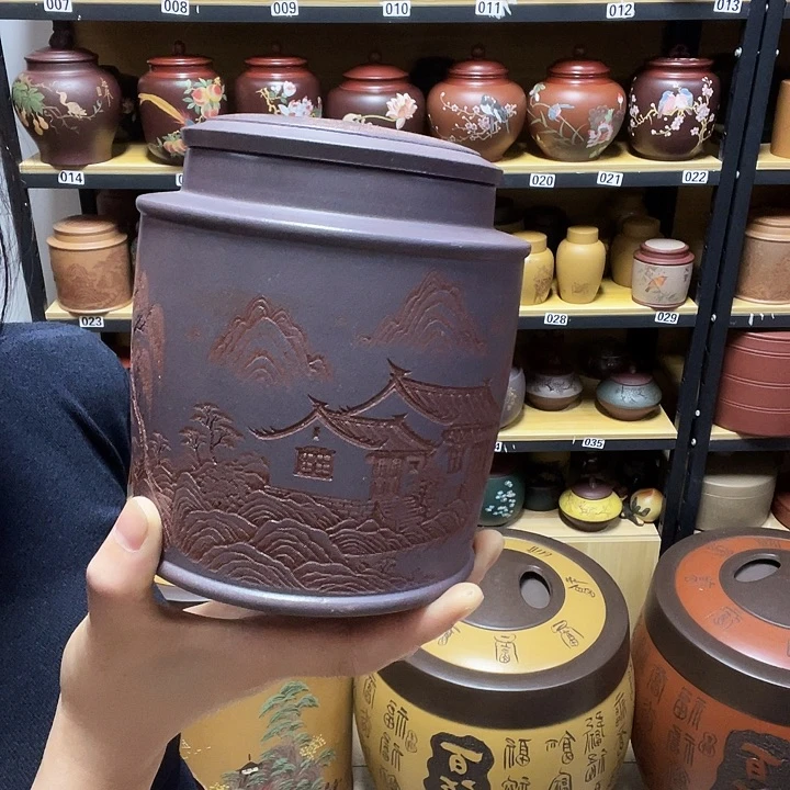 紫砂茶叶罐紫砂茶叶罐