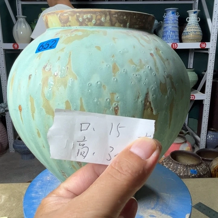 景德镇陶瓷花盆花器652