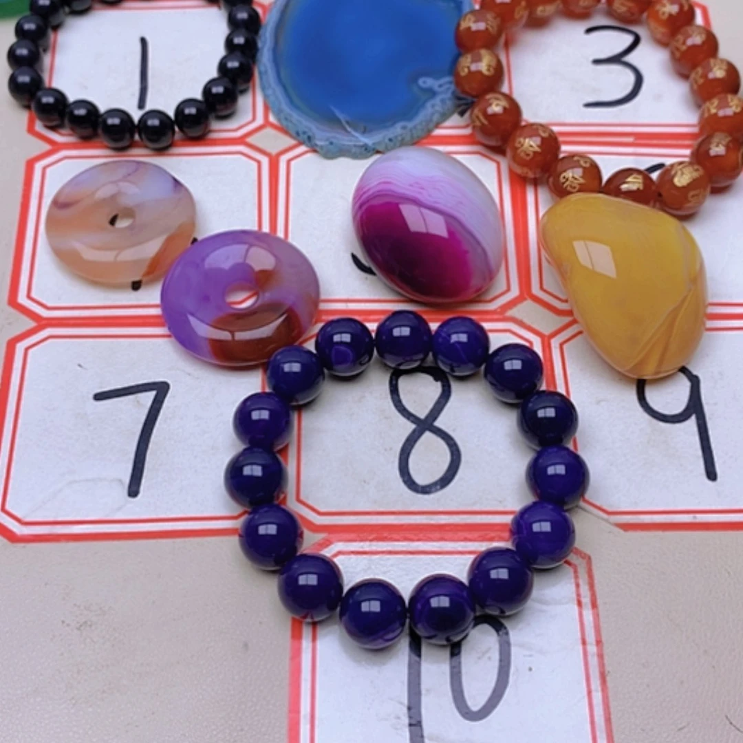 【闪购商品】未镶嵌玛瑙/玉髓珠宝半成品初*