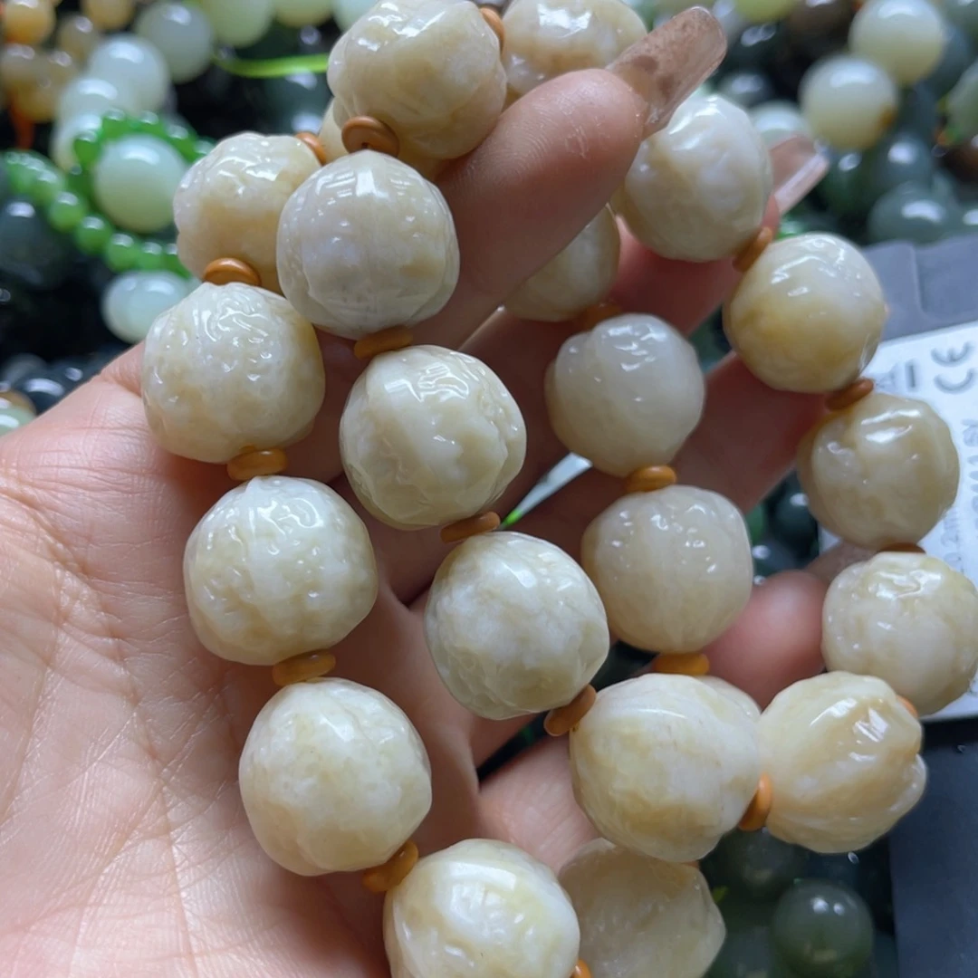 和田玉手链未镶嵌