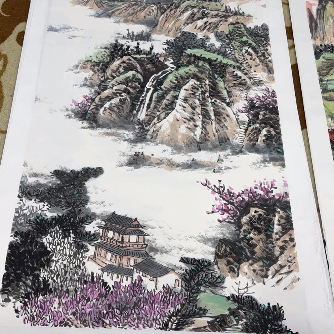 几***周国画王广萍老师作品刘