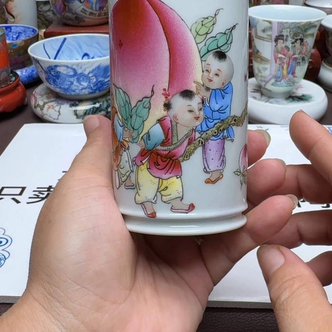 景德镇手工手绘展示