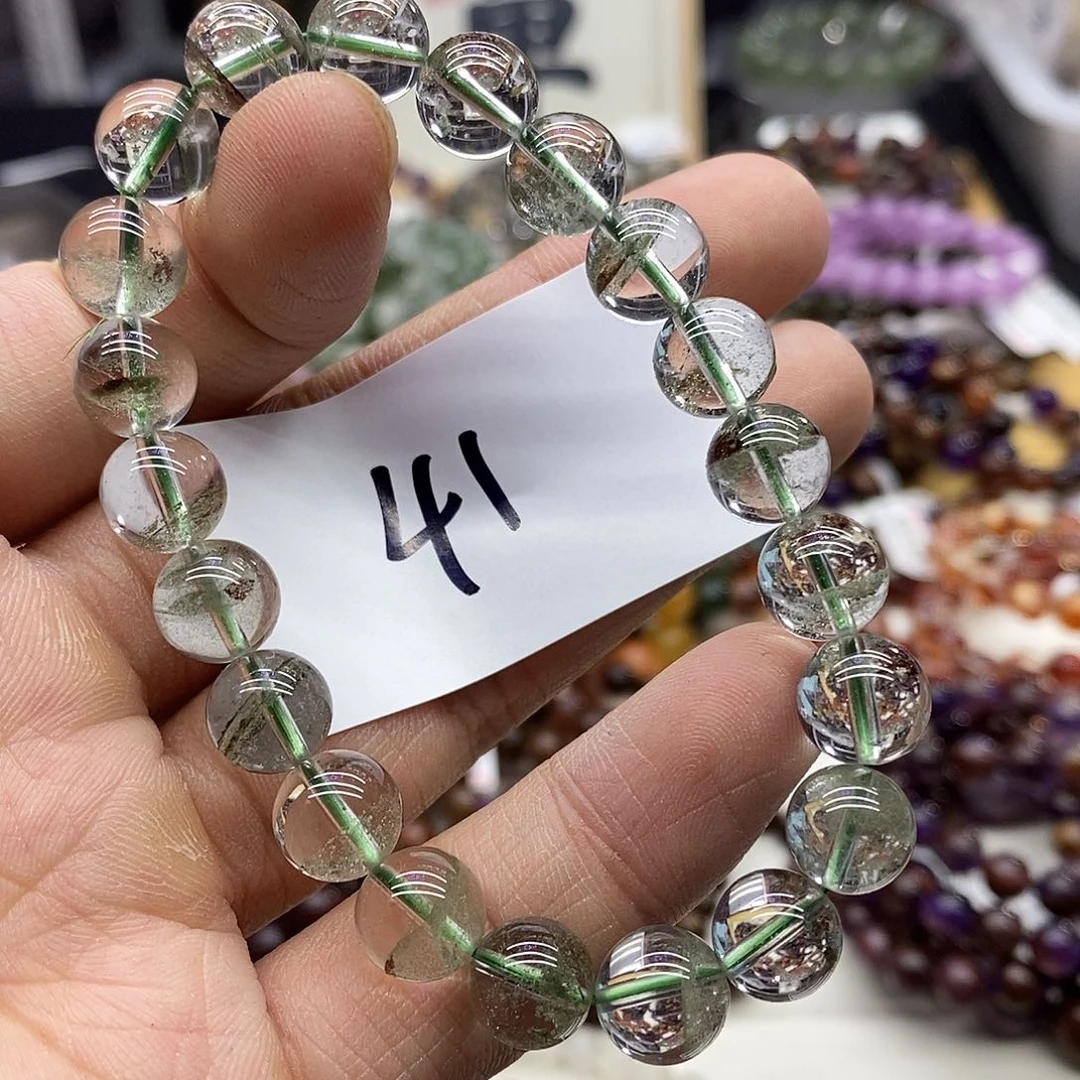 水晶手串未镶嵌天然