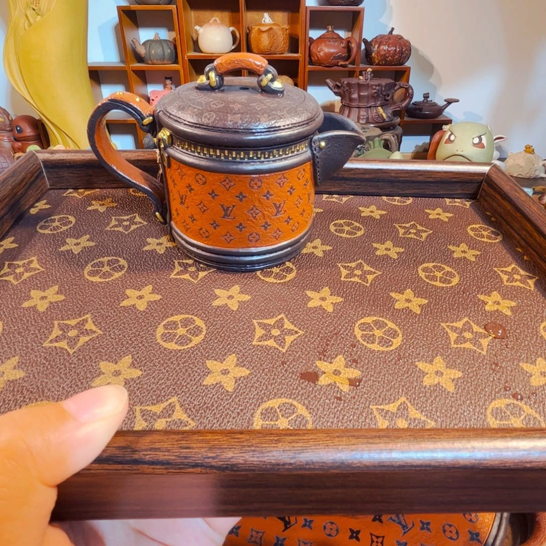 追***。紫砂茶叶盒纯手工制作过程就是