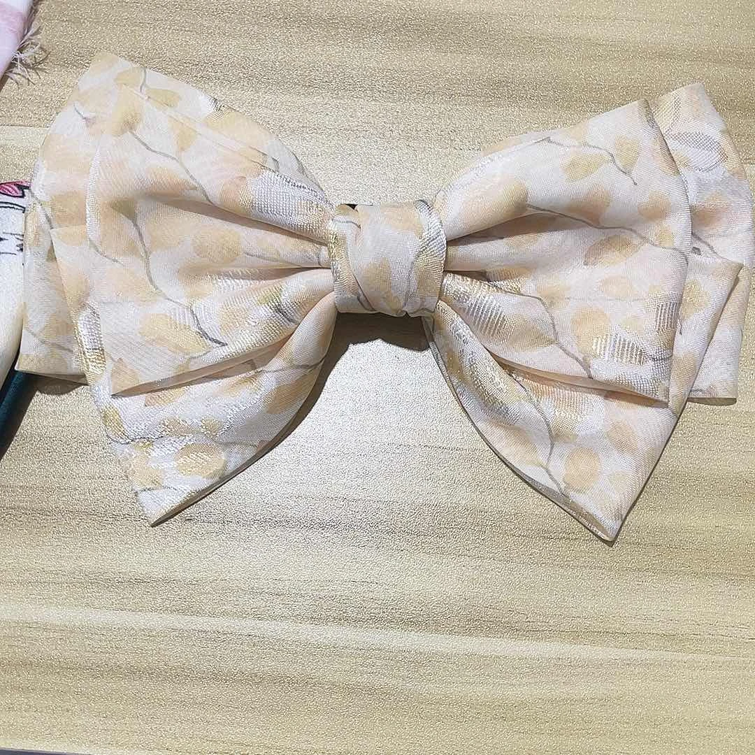 布艺铁合金蝴蝶结发夹