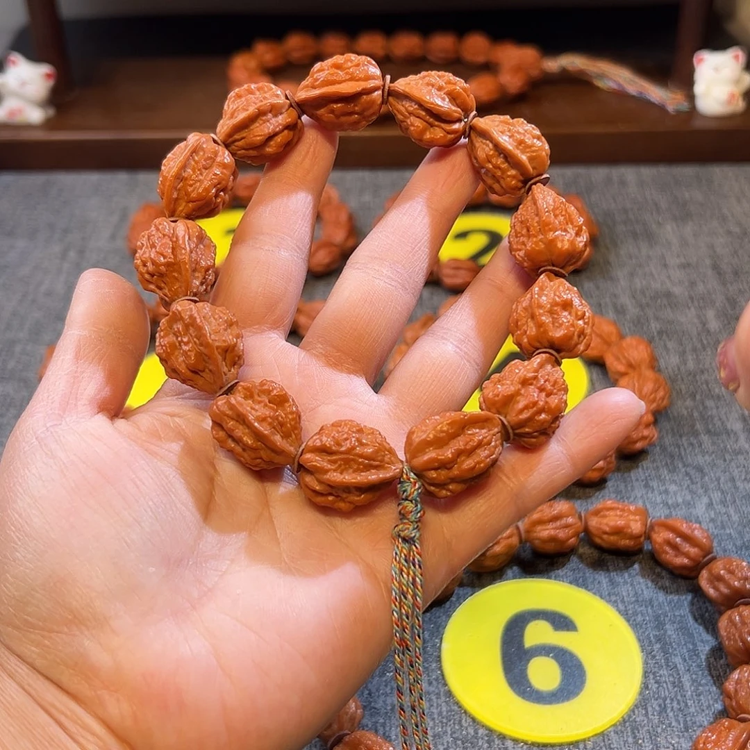 文玩核桃手串小金蟾