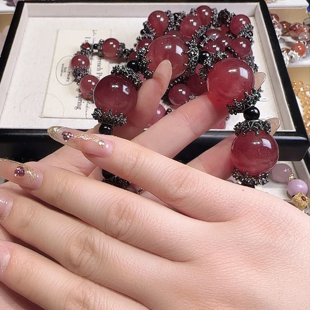 水晶手链未镶嵌楠*把