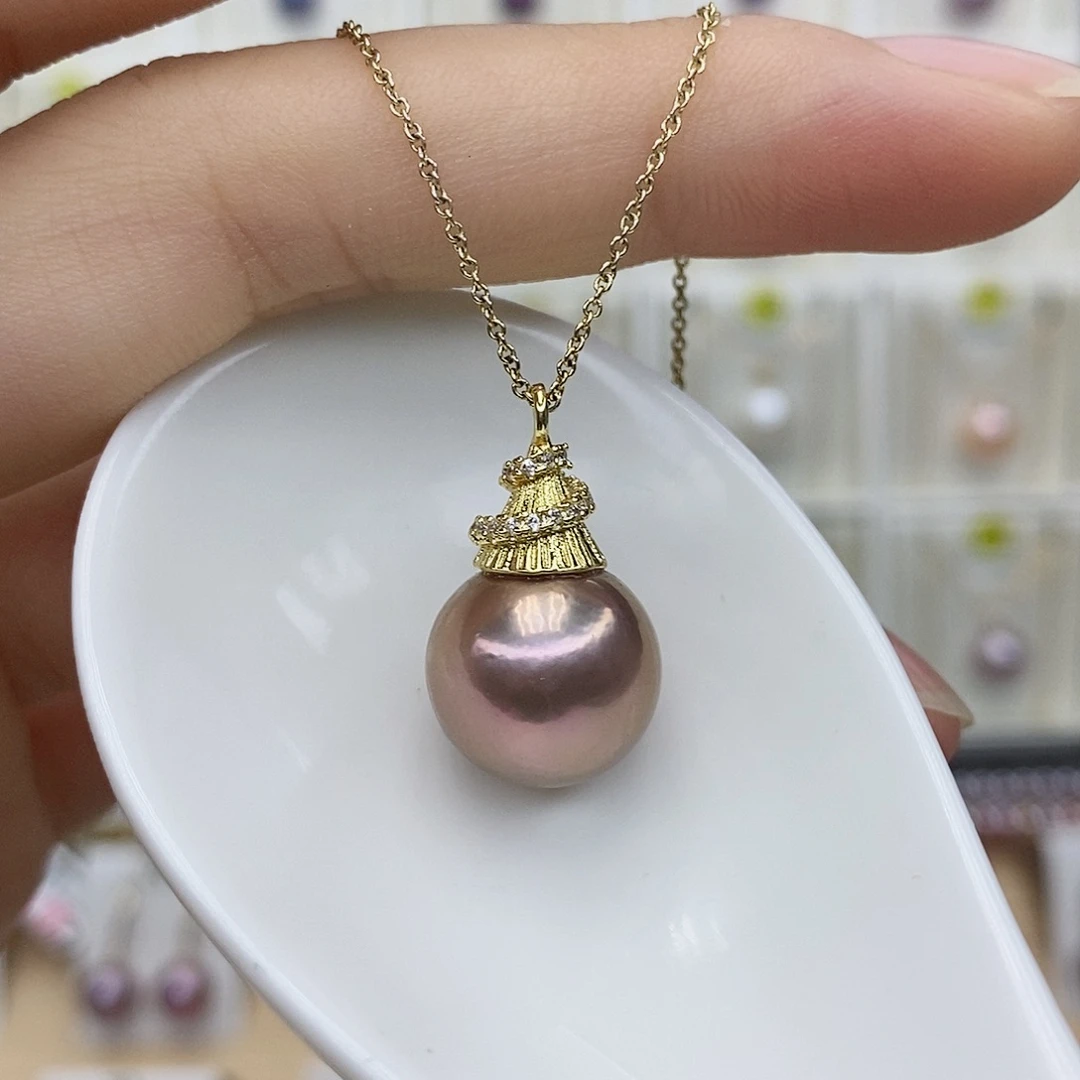 淡水珍珠合金颈饰