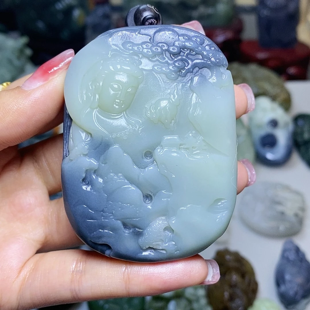 和田玉和田玉未镶嵌鱼*