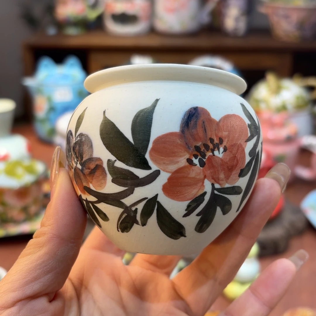 景德镇手绘高温釉下彩陶瓷茶具景德镇手绘高温釉下彩陶瓷茶具