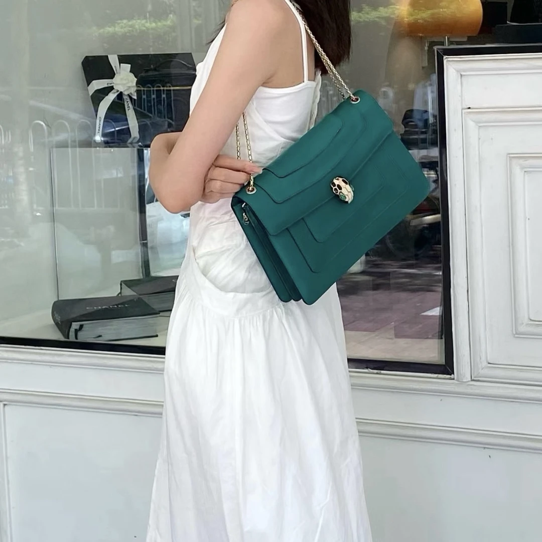 95新 BVLGARI/宝格丽 蛇头包中号/ss2516