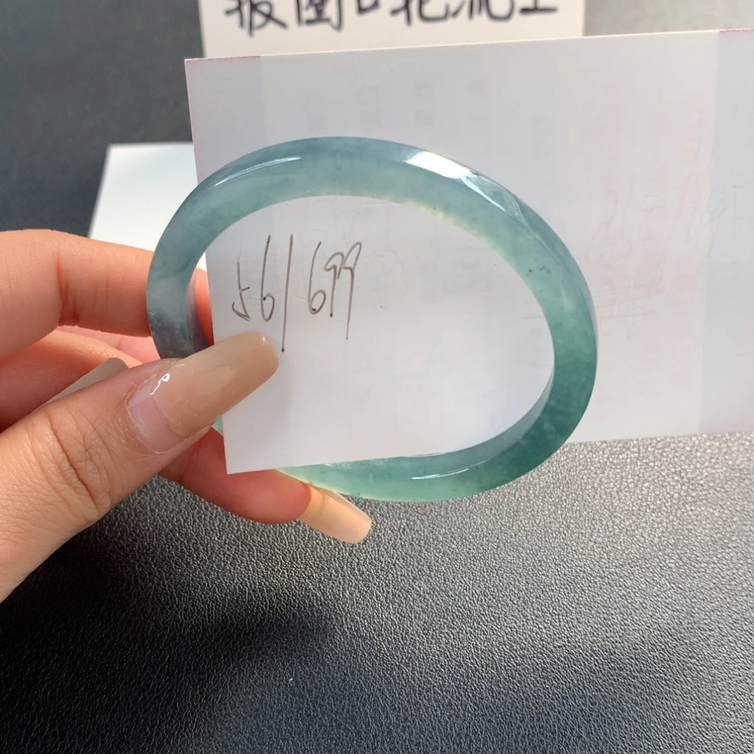 翡翠未镶嵌手镯天然翡翠