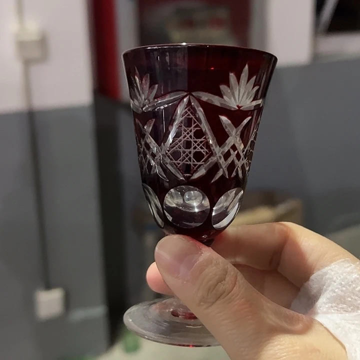 水晶玻璃手柄款微瑕一个